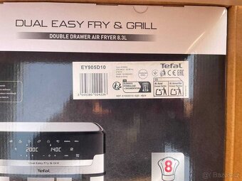 Nová multifunkční trouba Tefal Dual Easy Fry & Grill EY905D - 5