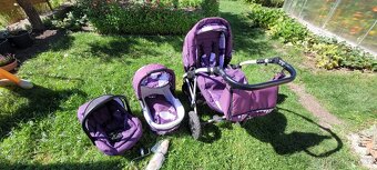 Krásný multifunkční kočárek LARGO -pěkný zachovalý - 5