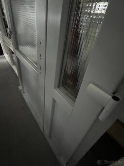 DVOUKŘÍDLÉ PLASTOVÉ DVEŘE SCHUCO SV.ANTHRAZIT 140x218-PLZEŇ - 5