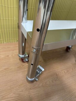 nerezový pojízdný stolek VEVOR - 5