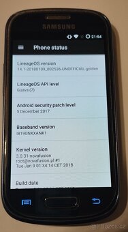 Prodám Samsung I8190 Galaxy S III mini s NFC 1GB/8GB - 5