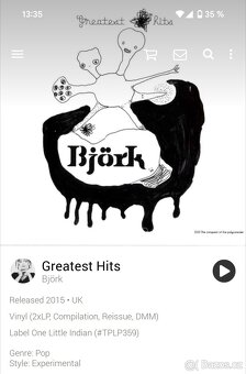 LP - BJÖRK GREATEST HITS 2015 UK - 5