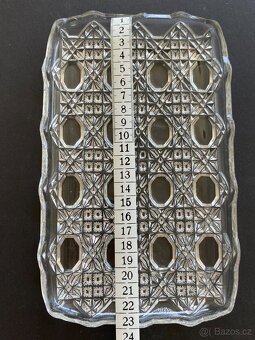 Skleněný servírovací tác 2ks - 5