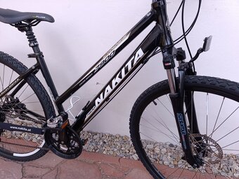 Dámské kolo NAKITA cross - ALU rám 17" - DEORE - 5