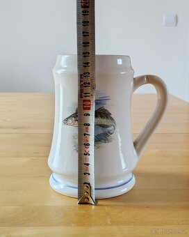 Korbel keramický motiv ryba - 5
