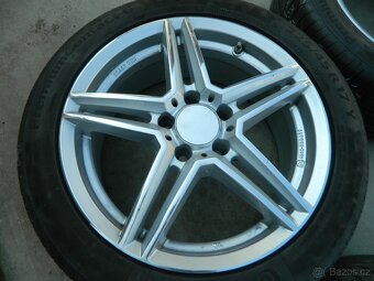 alu kola 5x112 + letní pneu Continental 7mm,r17 - 5