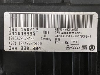 Palubní deska hnědá 3AB857003AB VW Passat B7 r.v. 2014 - 5