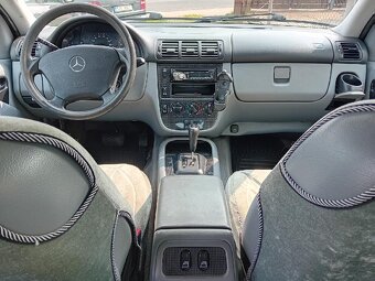 ML 320 S W163-původ čr.,klima,automat,teréní 4x4,STK 2027 - 5