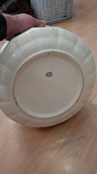 Stará vintage značková porcelánová mísa - 5