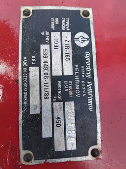 2 Bubnová rotační sekačku ŽTR 165 Pelhřimov - 5