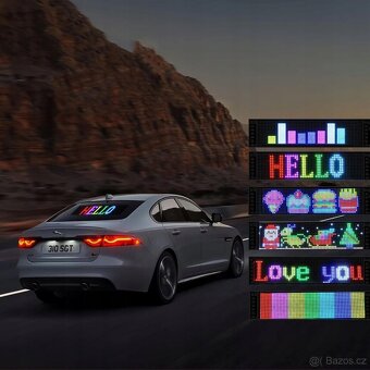 FLEXIBILNÍ REKLAMNÍ LED PANEL PÁS FULL COLOR 60x12cm na 5V - 5