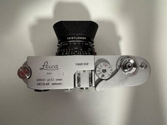 LEICA M1 tělo + Voigtlander Color Skopar 35 f2,5 KRÁSNÝ STAV - 5