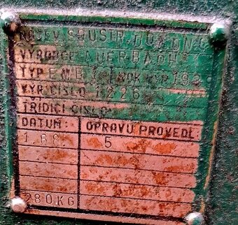 Soustruh revolverový - dokončovací EMB (15140.) - 5