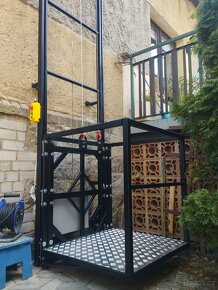 Plošinový výtah ke zdi vrátek zvedák - 5