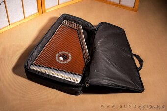 Swarmandal - Indická citera s 36 strunami - 5