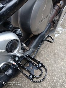 Rozšírené stupačky Honda XL650 - 700V Transalp - 5