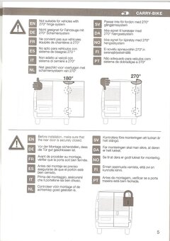 Nosič kol FIAMMA - 5