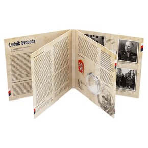 Stříbrná medaile Českoslovenští prezidenti - Ludvík Svoboda - 5
