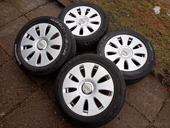 Obutá Alu kola 16ky 5x112 AUDI VW ŠKODA SEAT - dobírka možná - 5