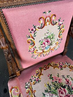 Starožitné Francouzské křeslo (132013) - 5