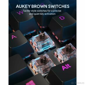 Mechanická klávesnice Aukey KM-G12 - 5