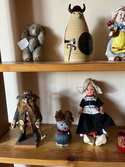 Porcelán, postavičky, talířky - 5