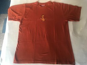 Pánská bavlněná trika s potiskem 2XL - 6ks - 5