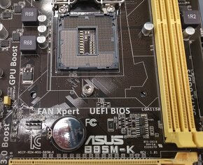 zákaldná doska Asus B85M-K Plus pre intel CPU 4.gen - 5