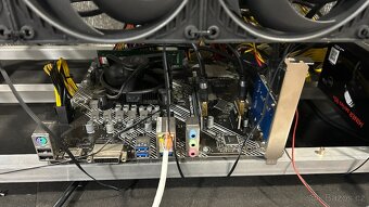 GPU rig miner - 6x RTX 3070 - 5