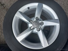 Sada Orig ALU kol Audi 225/55R16 letní - 5