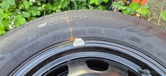 Dacia Duster 215/65 r 16 plechove disky semperit - 5