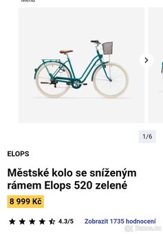 Městské jízdní kolo dámské - 5