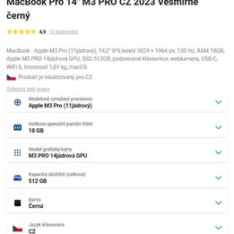 MacBook Pro 14" M3 PRO CZ 2023 - 5