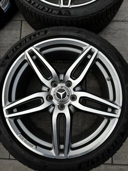 Originál alu kola Mercedes 5x112 R19 E53 E43 zimní - 5