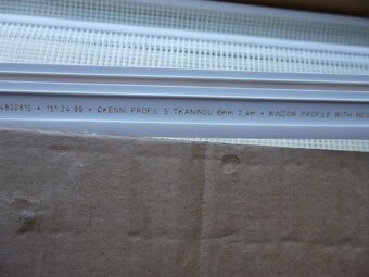 OKENNÍ APU LIŠTA S PERLINKOU, FASÁDNÍ ROHY - 5