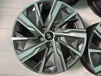 Originál ALU kola Hyundai Tucson R17 + čidla - 5