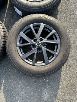 Alu Kola - 6.5 X 16 (5X114.3) - na zimních Bridgestone - 5
