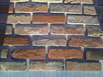 Cihlový obklad pásky z cihly líc - 5