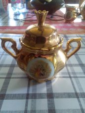 Zlatý porcelánový servis - 5