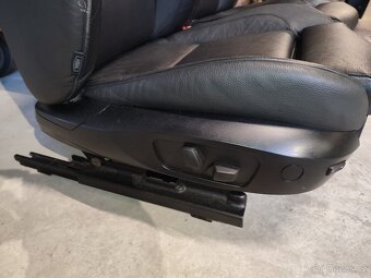 BMW E92 sport sedadla černá kůže sedačky - 5