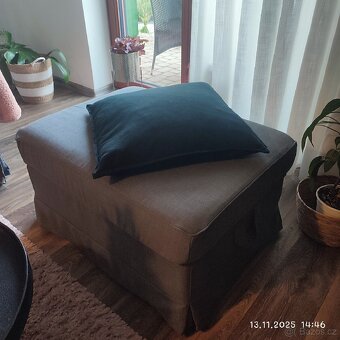 Sedací souprava EKTORP, tmavě šedá - 5