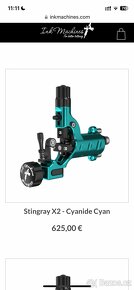 Stingray X2- Stroke Adjustable Rotary Tattoo Machine - 5
