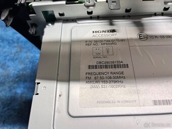 originál Radio Honda Civic od 2012+ - 5