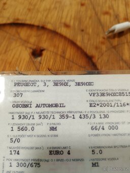 Peugeot 307 Sw,16 HDI 2008,nafta - 5