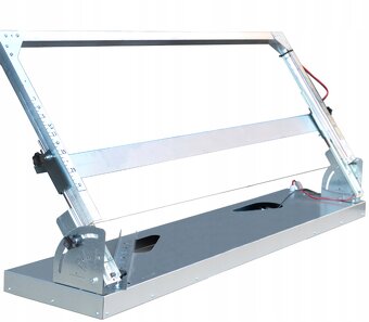 gilotina řezací stroj na polystyren styroduru 132x25 kovový - 5