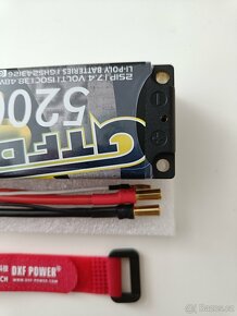 RC drift lipo, LI-POLY baterie, GTFDR 5200 mAh hardcase 5mm - 5