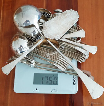 Stříbrná sada příborů 800, 52 kusů, kompletní - 5