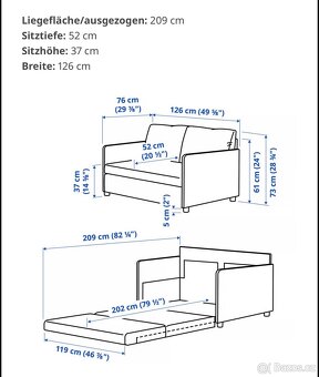 Gauč/Pohovka 1 rok stará jako nová - 5