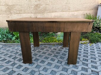 Starožitný Art Deco jídelní stůl - 30. léta - 5