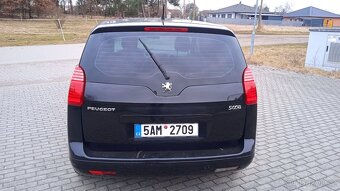 PEUGEOT 5008 1,6HDi82kw,rv11/2011,5-MÍSTNÉ,ALU,STK - 5